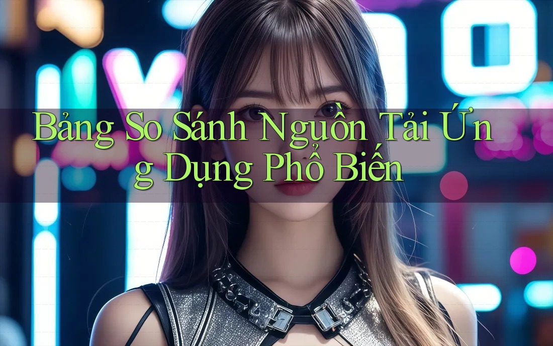 Bảng So Sánh Nguồn Tải Ứng Dụng Phổ Biến Bảng So Sánh Nguồn Tải Ứng Dụng Phổ Biến
