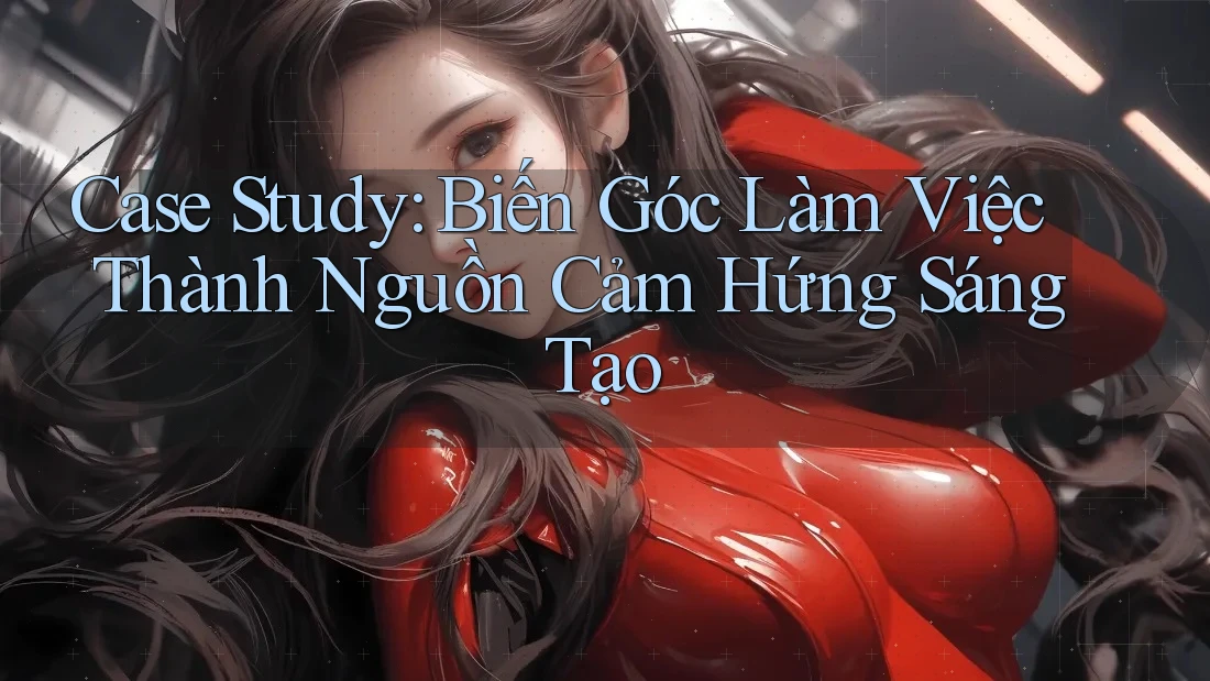 Case Study: Biến Góc Làm Việc Thành Nguồn Cảm Hứng Sáng Tạo