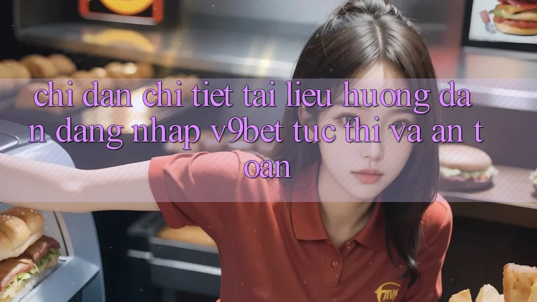 Chỉ dẫn Chi Tiết Tài liệu hướng dẫn Đăng Nhập V9bet Tức thì và An Toàn