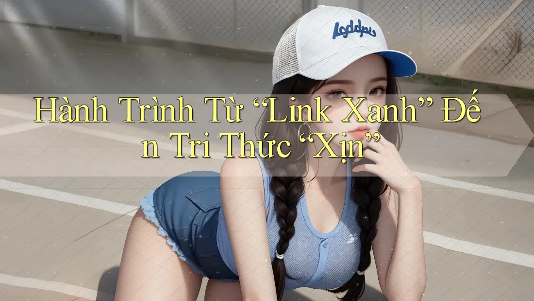 Hành Trình Từ “Link Xanh” Đến Tri Thức “Xịn”