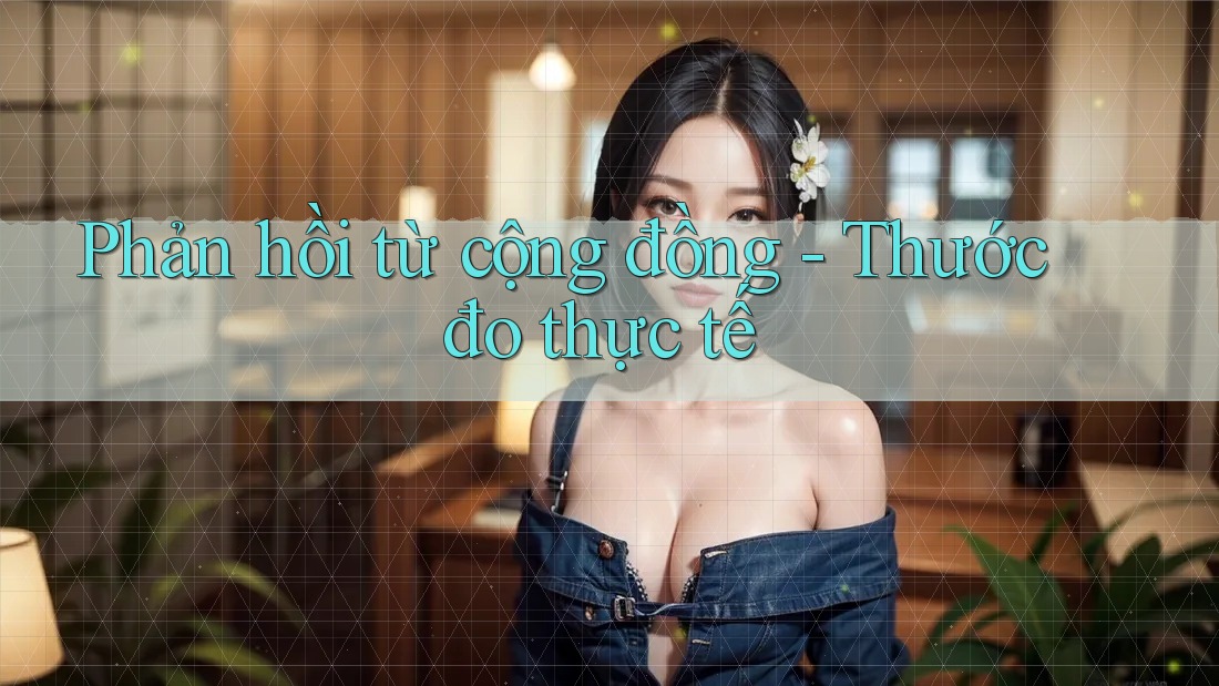 Phản hồi từ cộng đồng - Thước đo thực tế