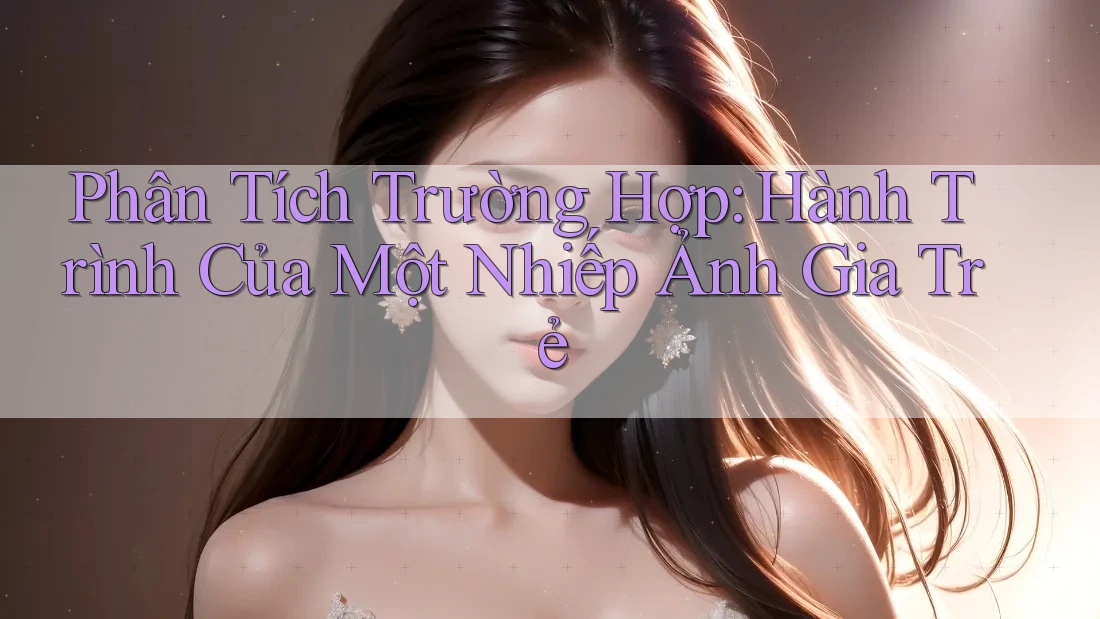 Phân Tích Trường Hợp: Hành Trình Của Một Nhiếp Ảnh Gia Trẻ