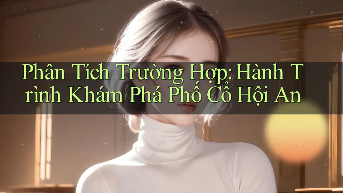 Phân Tích Trường Hợp: Hành Trình Khám Phá Phố Cổ Hội An