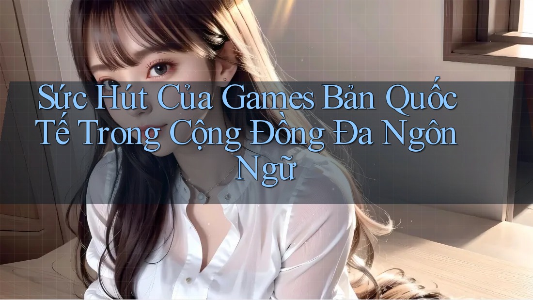 Sức Hút Của Games Bản Quốc Tế Trong Cộng Đồng Đa Ngôn Ngữ