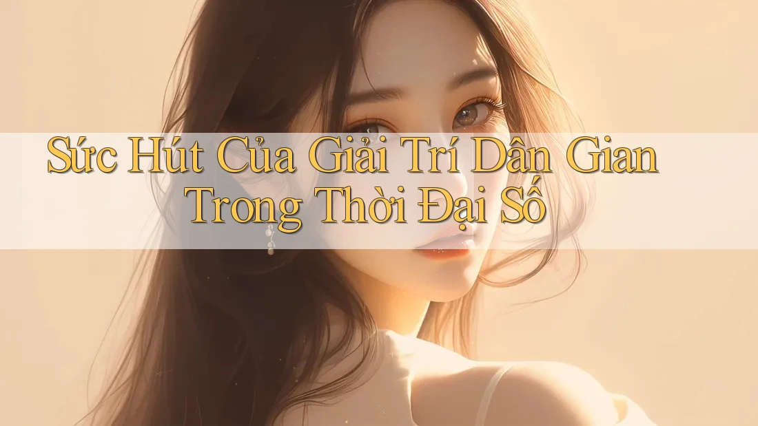 Sức Hút Của Giải Trí Dân Gian Trong Thời Đại Số Sức Hút Của Giải Trí Dân Gian Trong Thời Đại Số