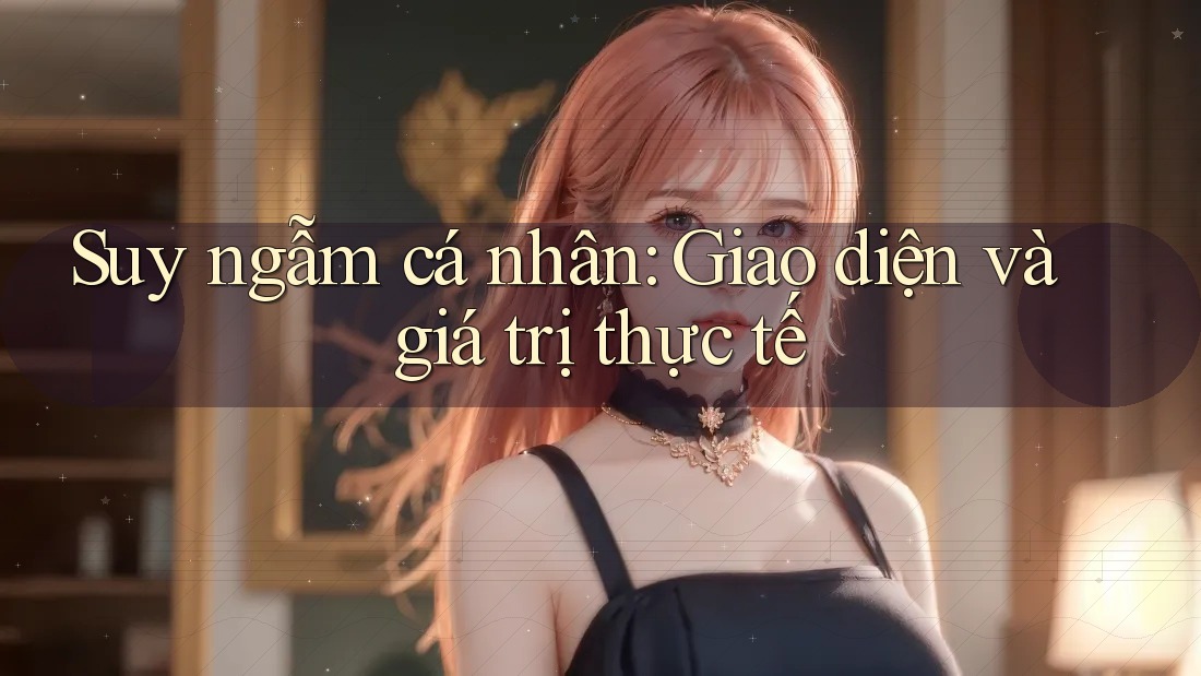 Suy ngẫm cá nhân: Giao diện và giá trị thực tế