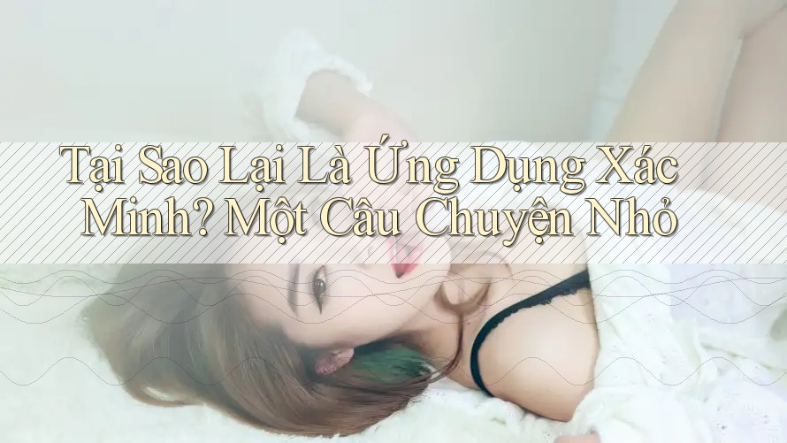 Tại Sao Lại Là Ứng Dụng Xác Minh? Một Câu Chuyện Nhỏ Tại Sao Lại Là Ứng Dụng Xác Minh? Một Câu Chuyện Nhỏ