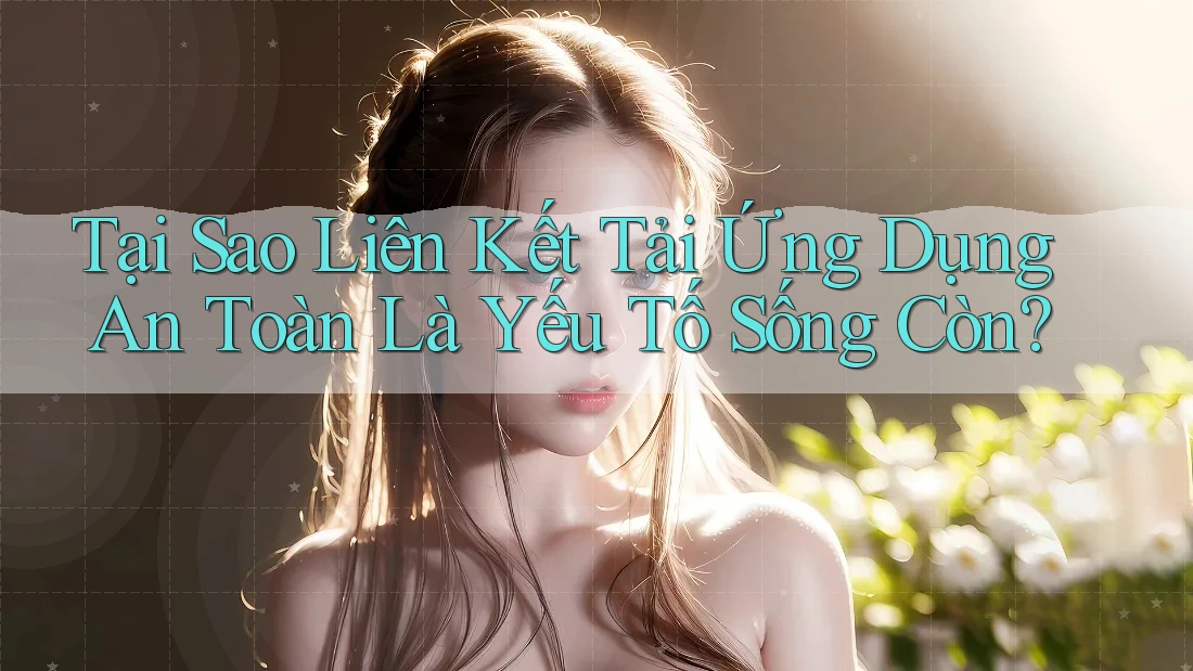 Tại Sao Liên Kết Tải Ứng Dụng An Toàn Là Yếu Tố Sống Còn?