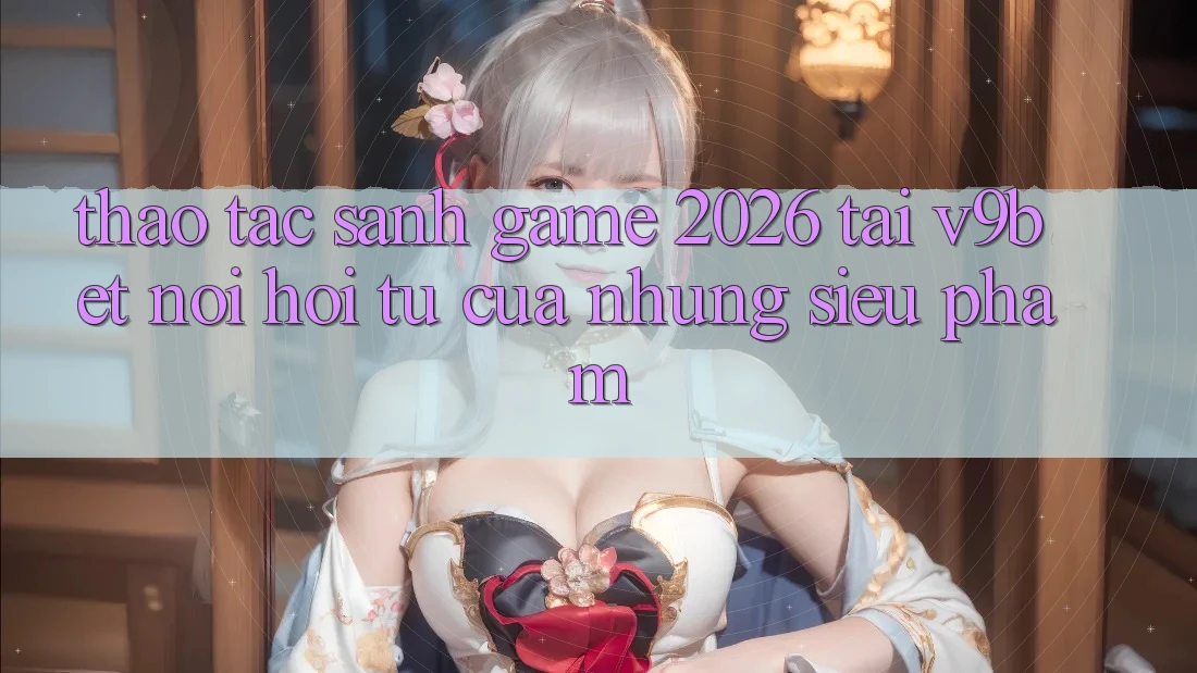 Thao tác Sảnh Game 2026 Tại V9bet - Nơi Hội Tụ Của Những Siêu Phẩm