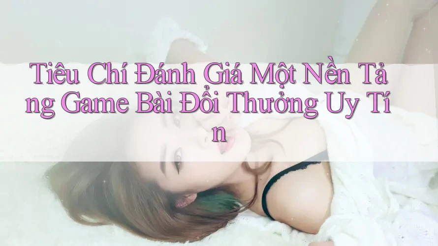 Tiêu Chí Đánh Giá Một Nền Tảng Game Bài Đổi Thưởng Uy Tín