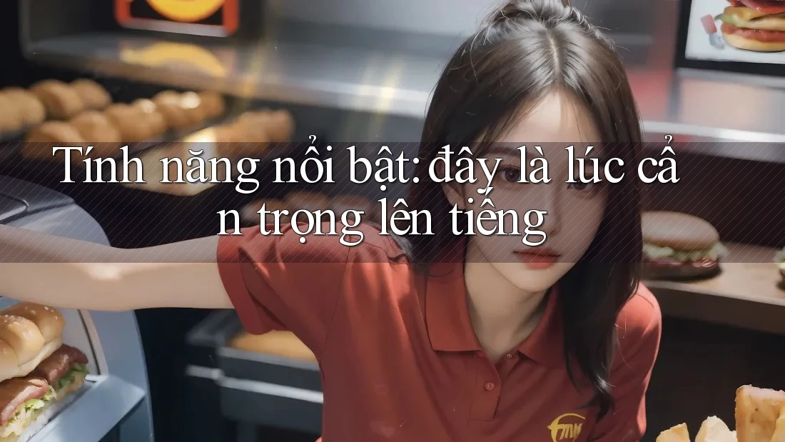 Tính năng nổi bật: đây là lúc cẩn trọng lên tiếng
