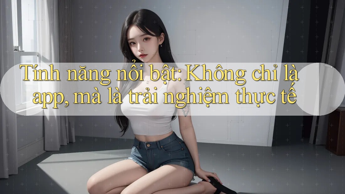 Tính năng nổi bật: Không chỉ là app, mà là trải nghiệm thực tế Tính năng nổi bật: Không chỉ là app, mà là trải nghiệm thực tế