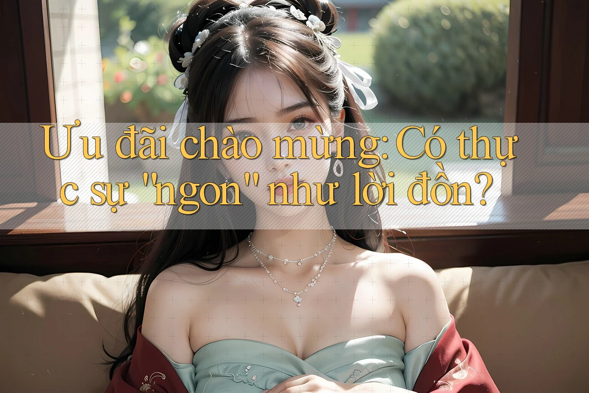 Ưu đãi chào mừng: Có thực sự “ngon” như lời đồn?