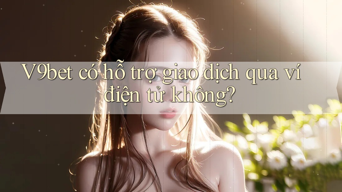 V9bet có hỗ trợ giao dịch qua ví điện tử không?