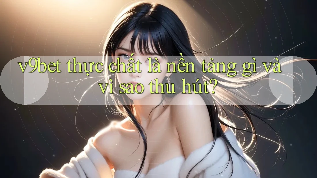 v9bet thực chất là nền tảng gì và vì sao thu hút? v9bet thực chất là nền tảng gì và vì sao thu hút?