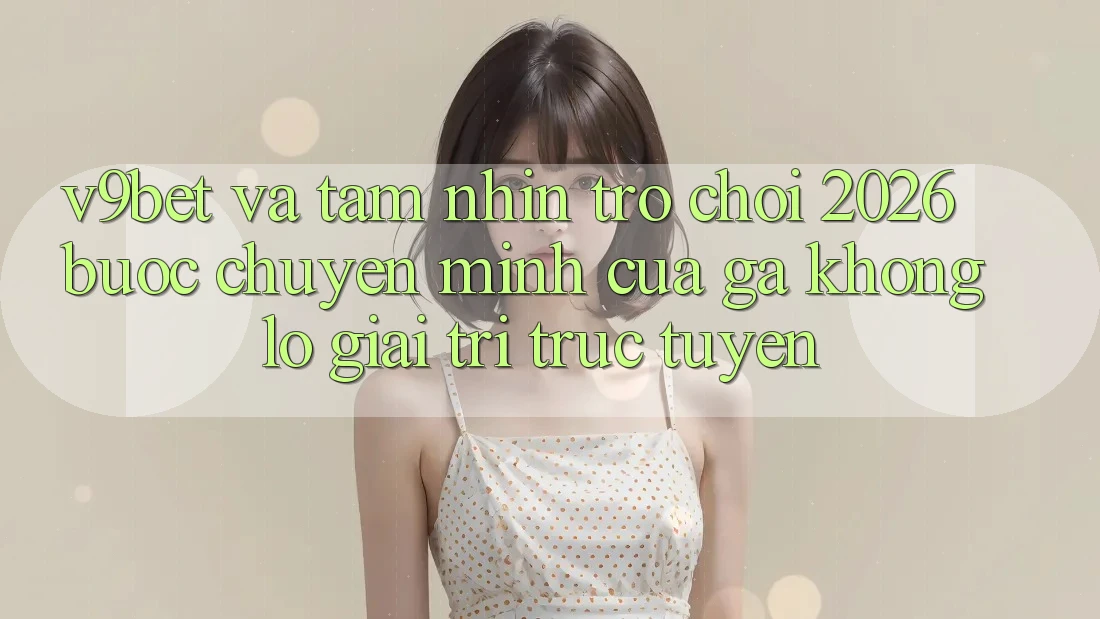 V9bet và Tầm Nhìn Trò chơi 2026: Bước Chuyển Mình Của Gã Khổng Lồ Giải Trí Trực Tuyến V9bet và Tầm Nhìn Trò chơi 2026: Bước Chuyển Mình Của Gã Khổng Lồ Giải Trí Trực Tuyến