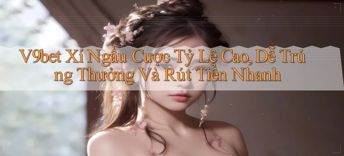 v9bet  xí ngầu cược tỷ lệ cao, dễ trúng thưởng và rút tiền nhanh