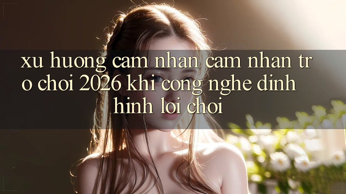Xu Hướng Cảm nhận cảm nhận “Trò chơi 2026” - Khi Công Nghệ Định Hình Lối Chơi Xu Hướng Cảm nhận cảm nhận “Trò chơi 2026” - Khi Công Nghệ Định Hình Lối Chơi