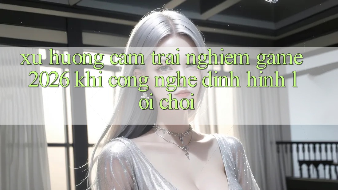 Xu Hướng Cảm trải nghiệm “Game 2026” - Khi Công Nghệ Định Hình Lối Chơi Xu Hướng Cảm trải nghiệm “Game 2026” - Khi Công Nghệ Định Hình Lối Chơi