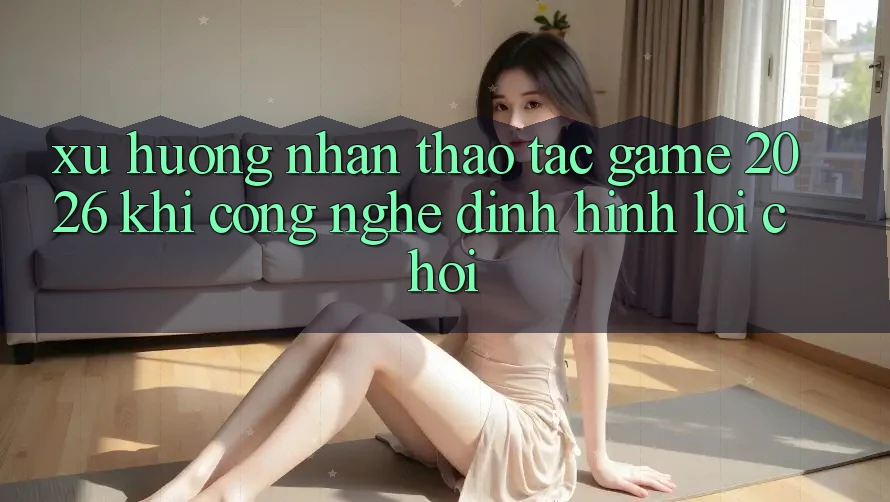 Xu Hướng Nhận thao tác “Game 2026” - Khi Công Nghệ Định Hình Lối Chơi