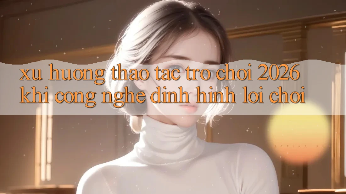 Xu Hướng Thao tác “Trò chơi 2026” - Khi Công Nghệ Định Hình Lối Chơi Xu Hướng Thao tác “Trò chơi 2026” - Khi Công Nghệ Định Hình Lối Chơi