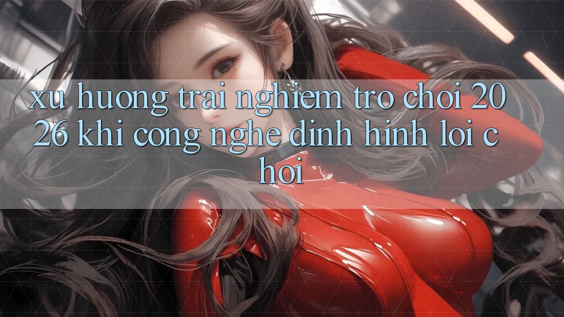 Xu Hướng Trải Nghiệm “Trò chơi 2026” - Khi Công Nghệ Định Hình Lối Chơi Xu Hướng Trải Nghiệm “Trò chơi 2026” - Khi Công Nghệ Định Hình Lối Chơi